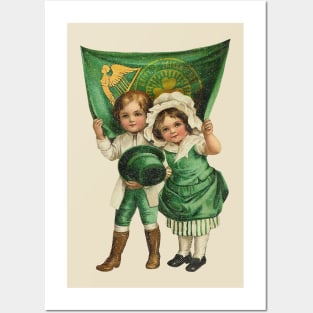 St patricks day OLd Posters and Art